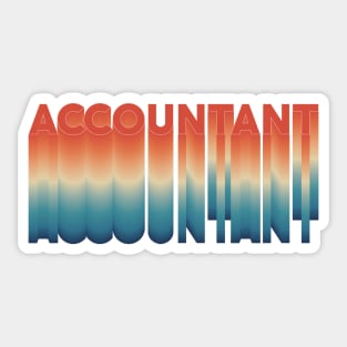 Accountant Sticker